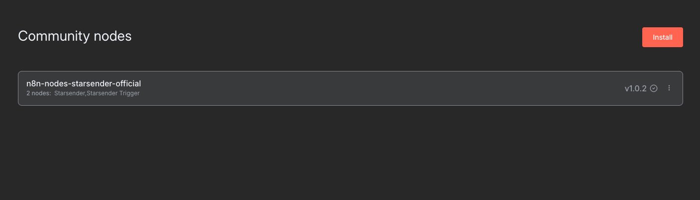 Installed successfully