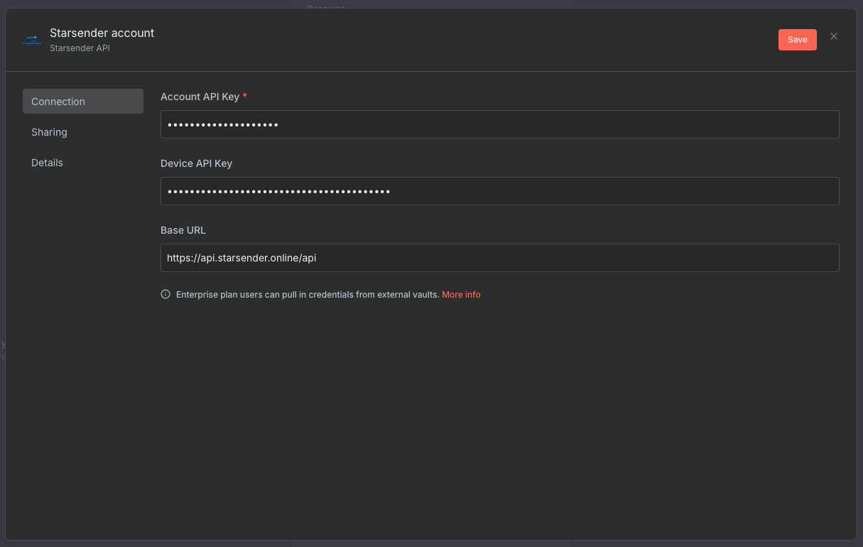 Credential editor